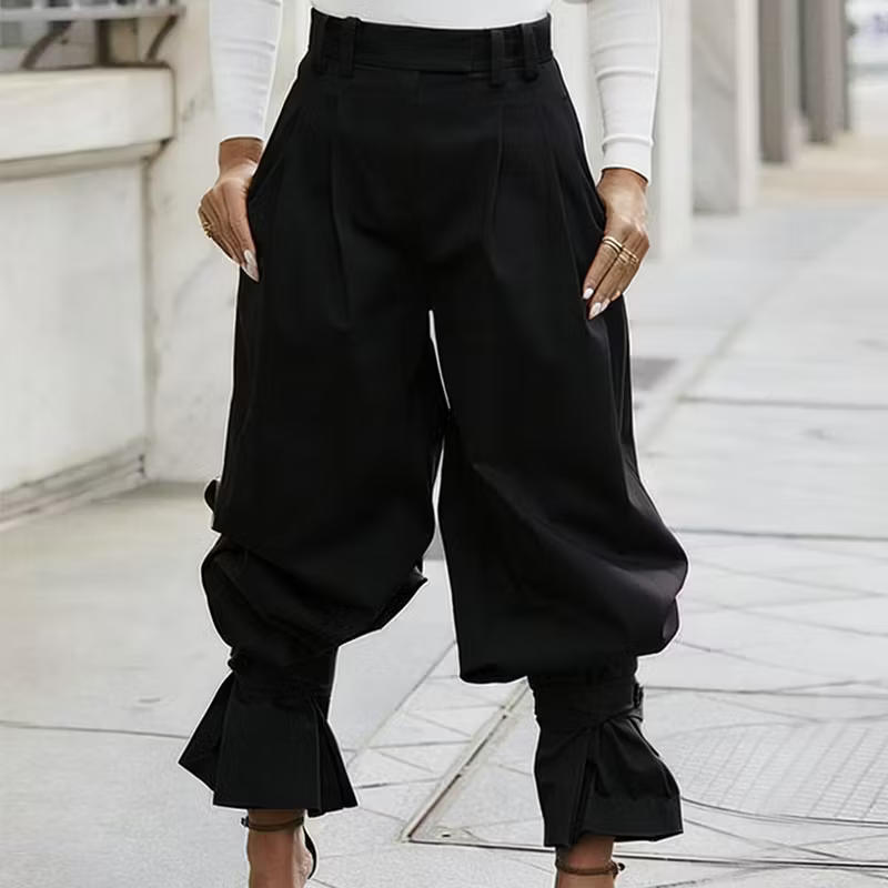 Fable | Gathered Hem Balloon Trousers