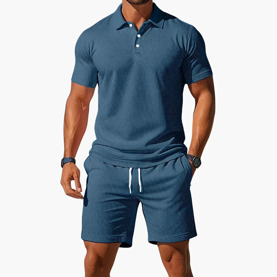 Landon | Relaxed Drawstring Two Piece Set