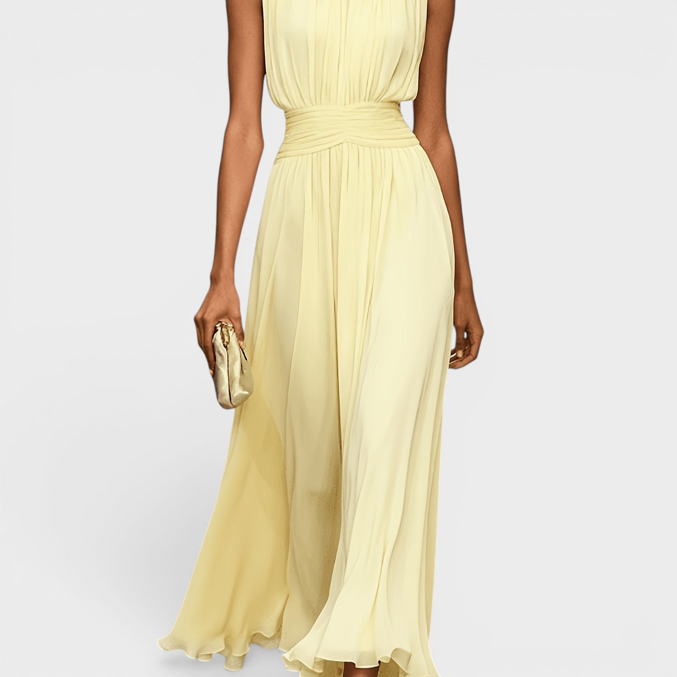 Lucinda | Graceful Gathered Waist Dress