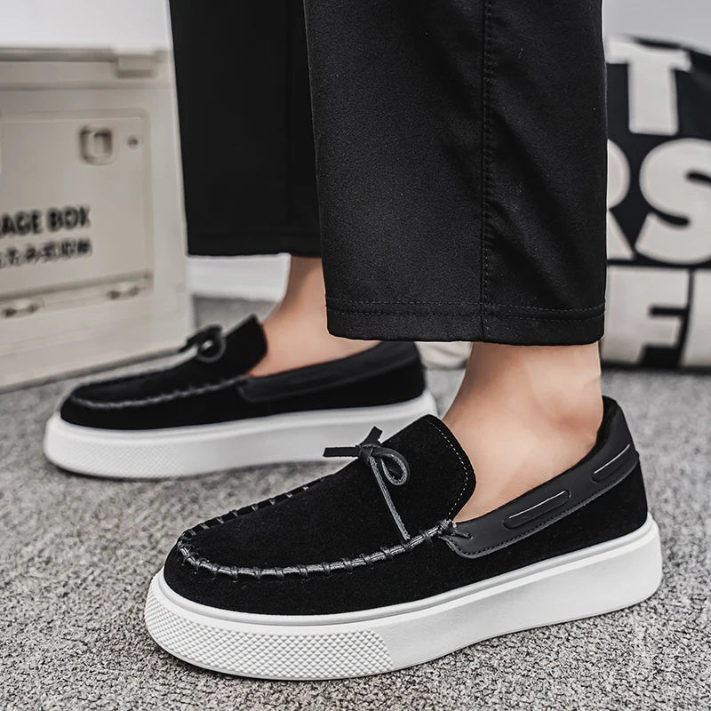 Nolan | Classic Stitch Detail Loafers