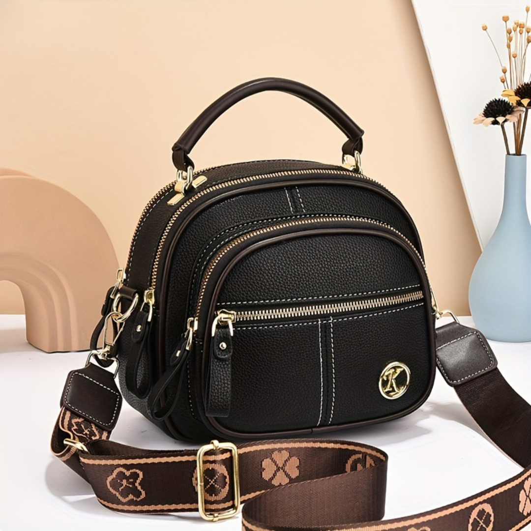 Coraline | Zip Front Everyday Crossbody Bag