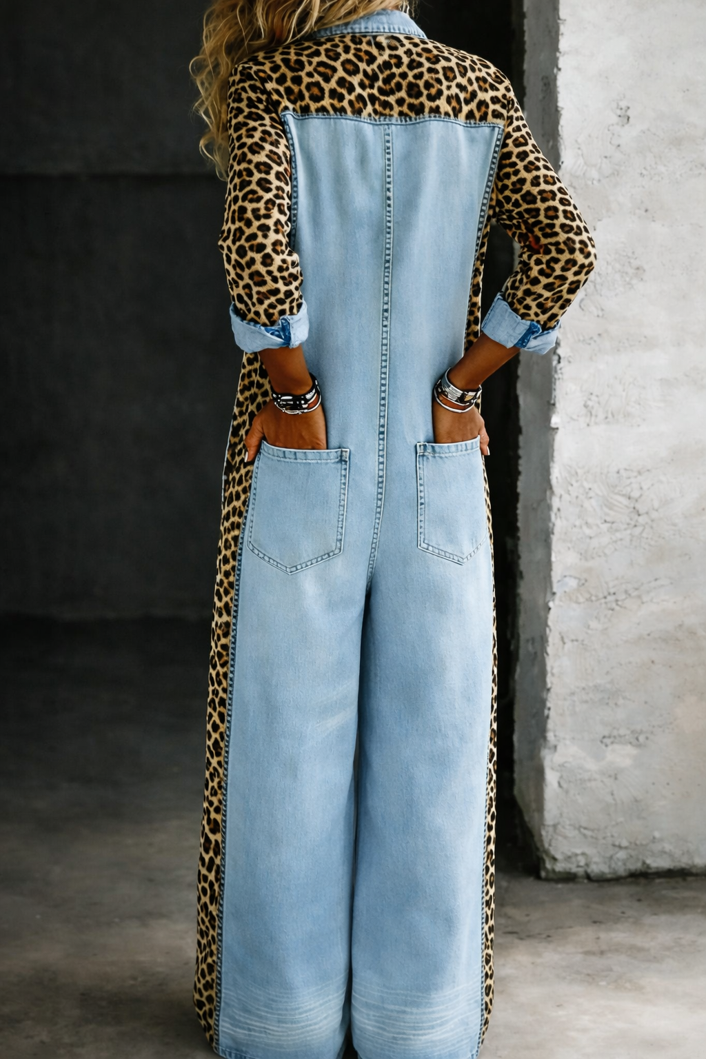 Sabriel | Utility Pocket Denim Maxi Dress