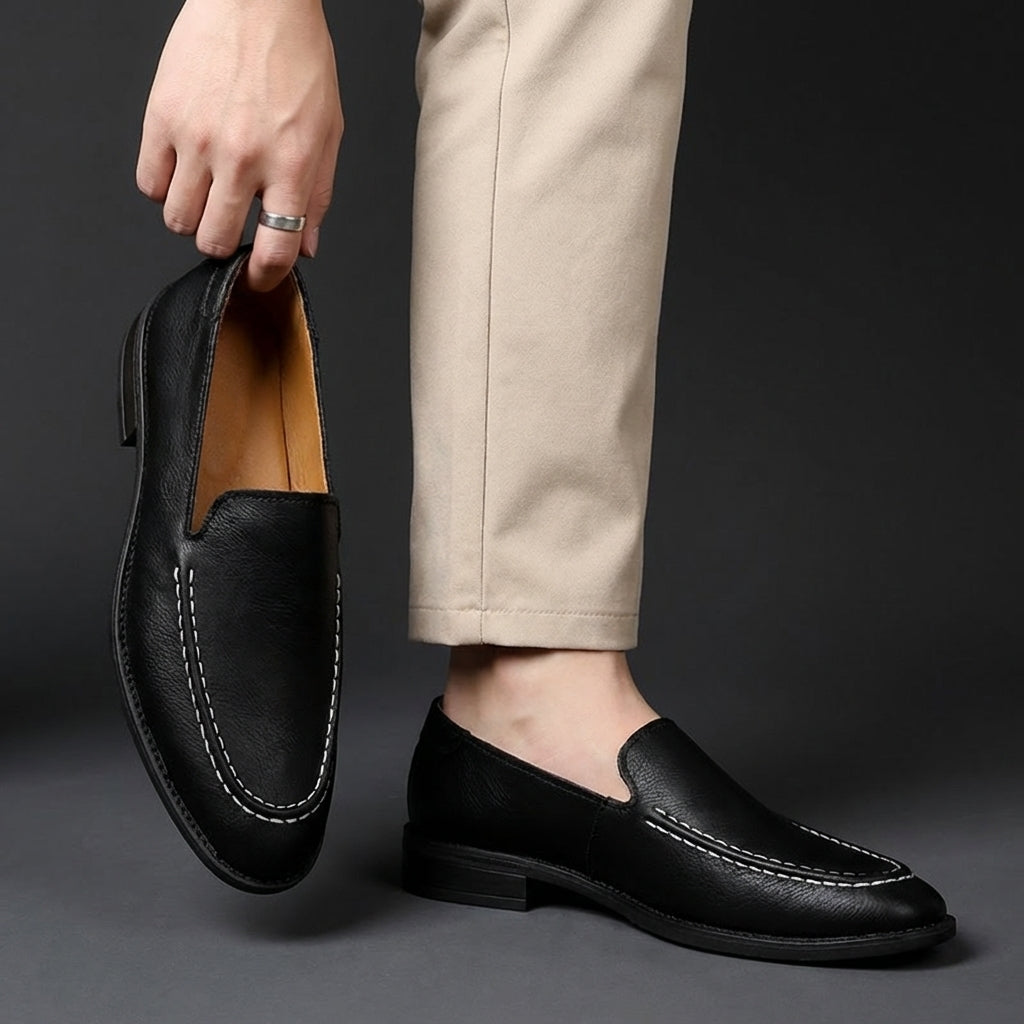 Ashcombe | Refined Leather Comfort Loafers