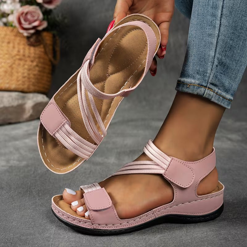 Tessara | Adjustable Casual Flat Sandals