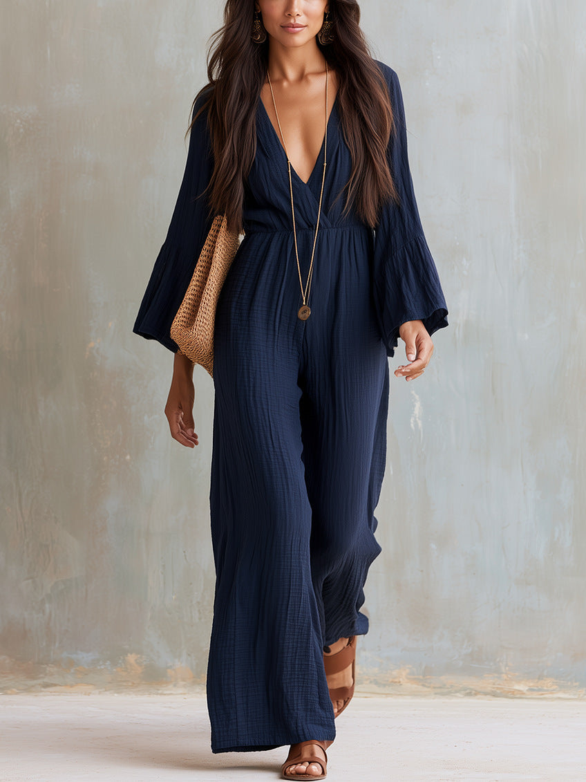 Helenna | Flowy Palazzo Jumpsuit