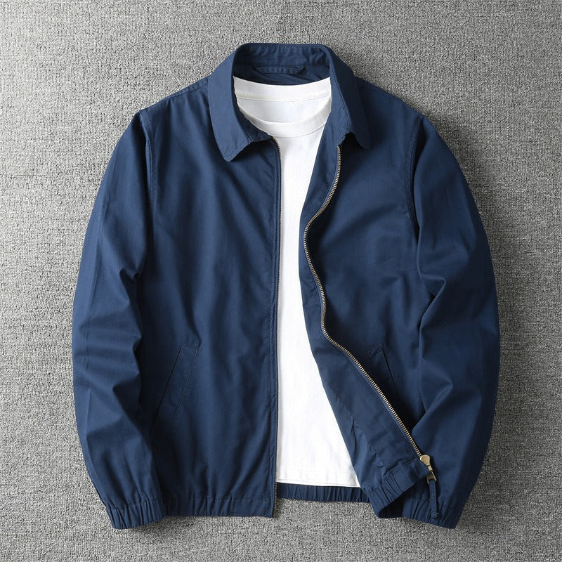 Caleb | Classic Zip Front Casual Jacket
