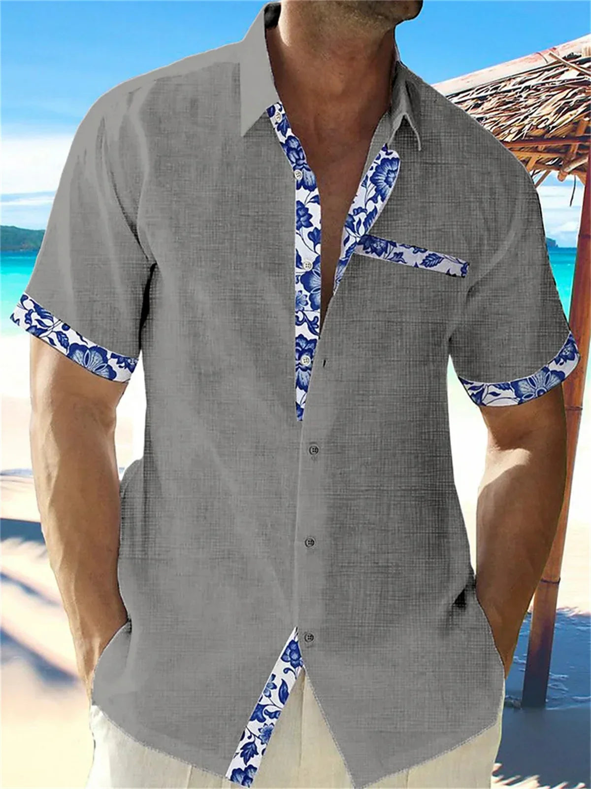 Tobias | Desert Inspired Linen Shirt
