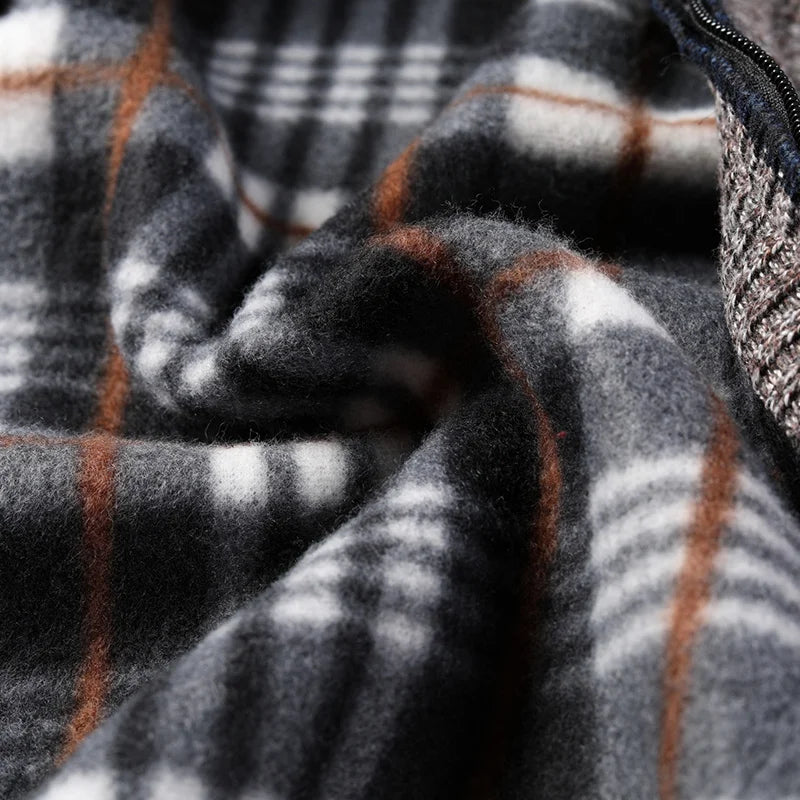 Xavian | Premium Mock Neck Knit Jacket