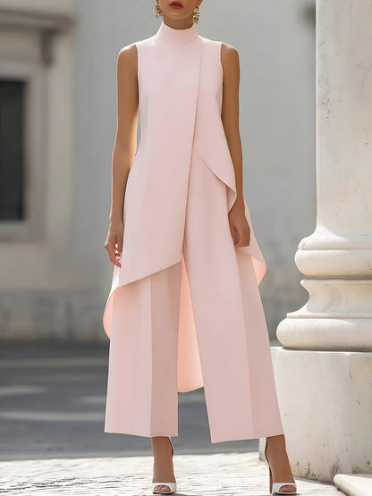Marcella | Elegant Draped Layered Jumpsuit