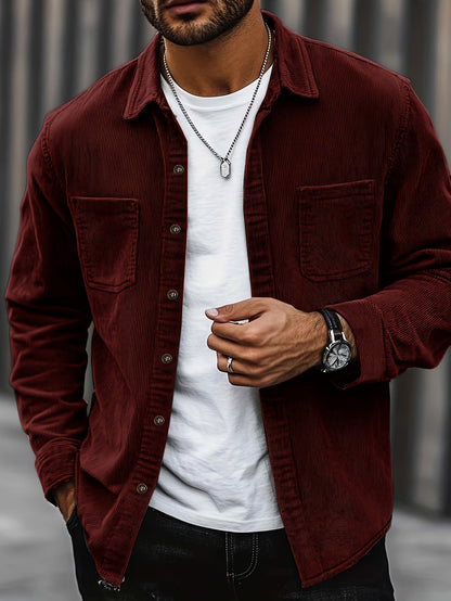 Leland | Button Front Workwear Overshirt