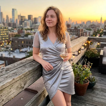 Daniora | Elegant Tulip Hem Dress