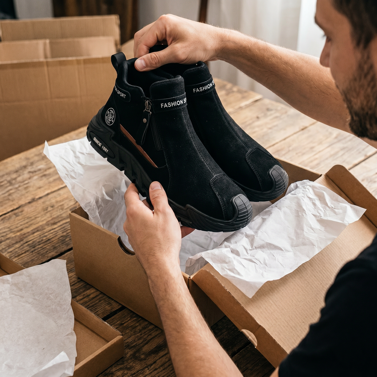 Brennon | Supportive Casual Trekking Shoes