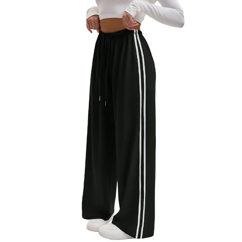 Celesara | Relaxed Wide Leg Track Pants