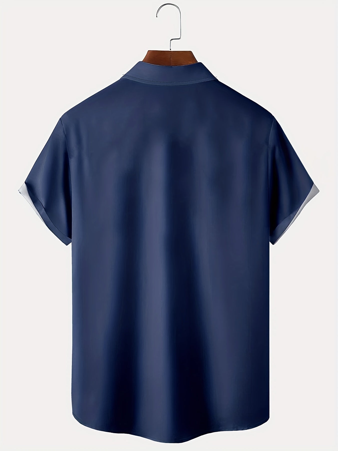 Blaxton | Geometric Panel Camp Collar Shirt