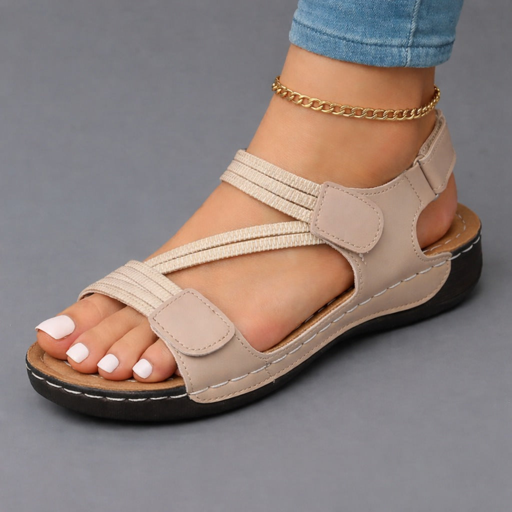 Tessa | Braided Strap Comfort Sandals