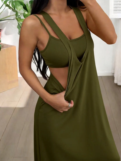 Fiorella | Soft Jersey Lounge Maxi Dress