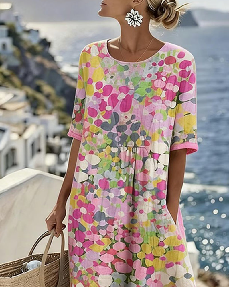 Rosabelle | Bloom Print Everyday Dress