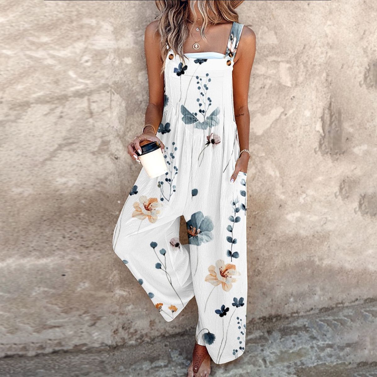 Fiorabelle | Botanical Wide Leg Jumpsuit