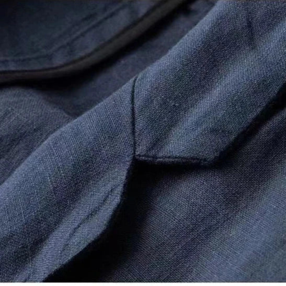 Kaelric | Breathable Linen Blazer & Trouser Set