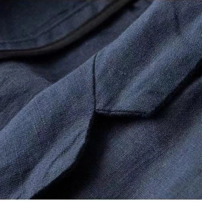 Kaelric | Breathable Linen Blazer & Trouser Set