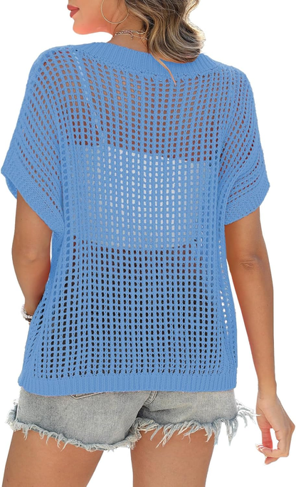 Elowyn | Open Knit Relaxed Sweater