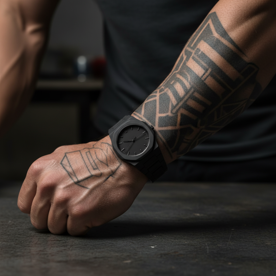 Preston | Modern Geometric Link Watch