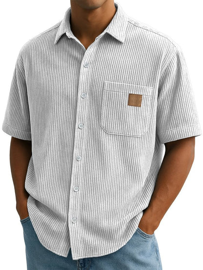 Fordham | Soft Ribbed Summer Shirt