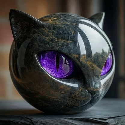 Nerolia | Majestic Cat Head Ornament