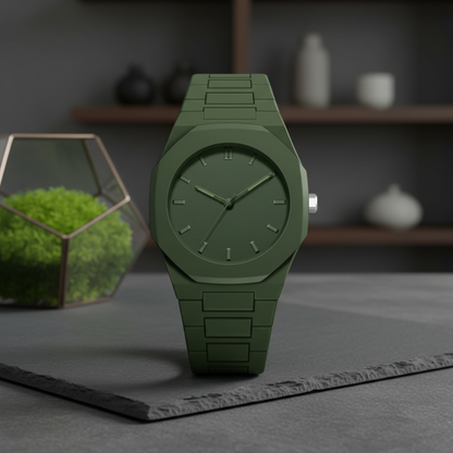 Preston | Modern Geometric Link Watch