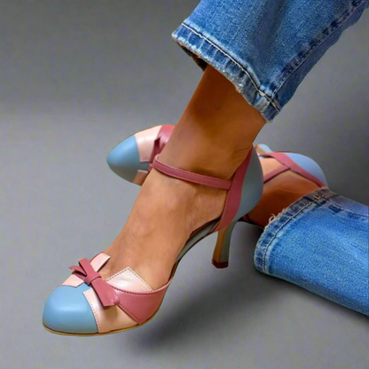 Cecily | Vintage Inspired Bow Heels