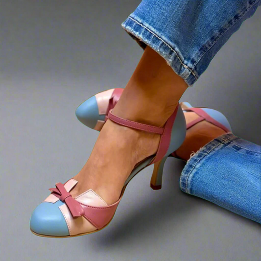Cecily | Vintage Inspired Bow Heels