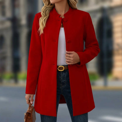 Orlitha | Classic Button Front Coat