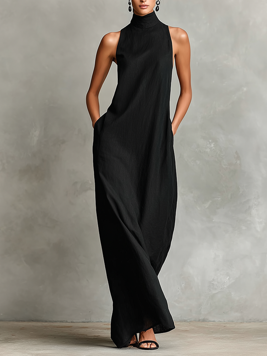 Emilia | Relaxed Fit Pocket Maxi Dress