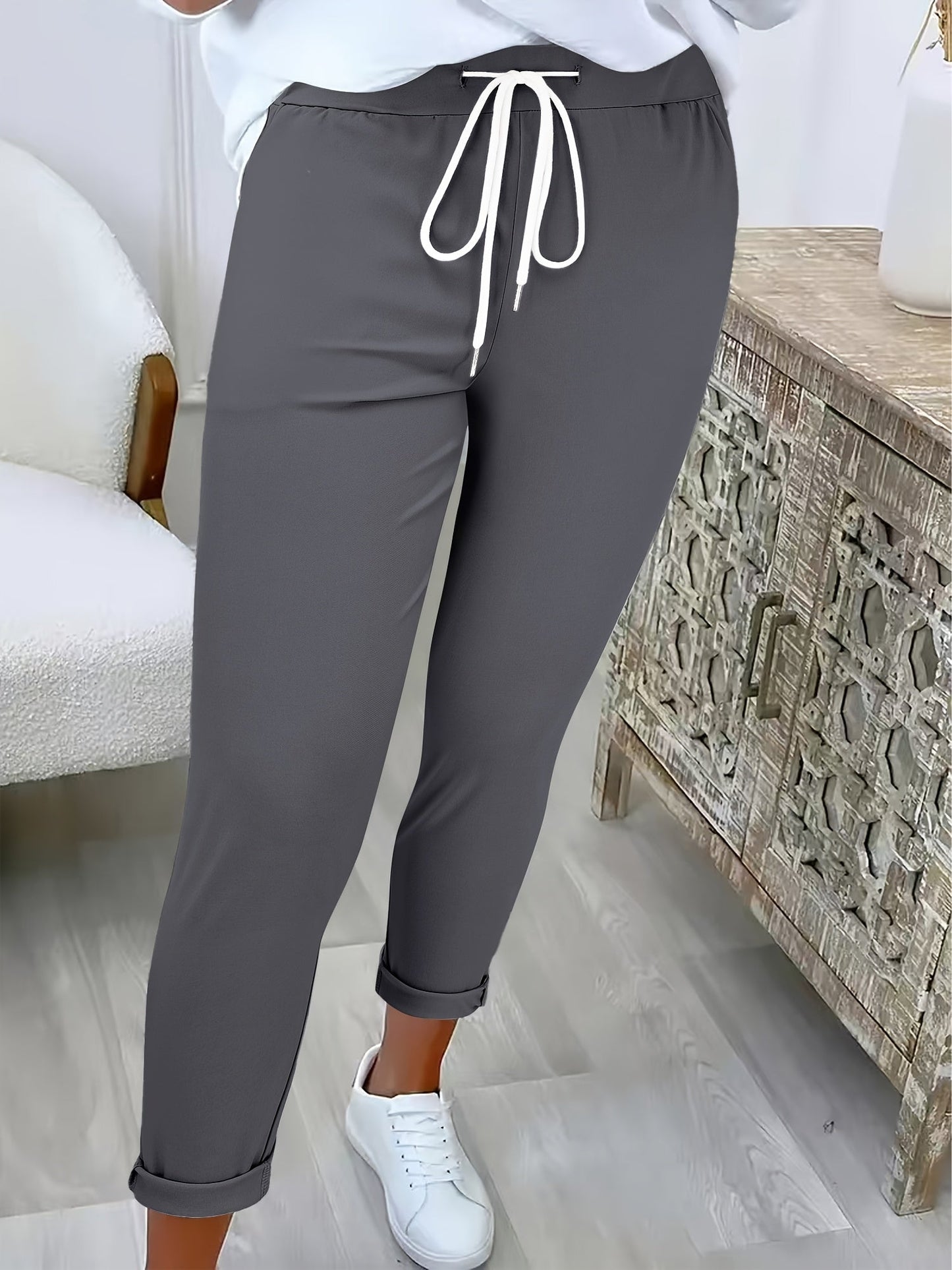 Wynter | Drawstring Comfort Jogger Trousers