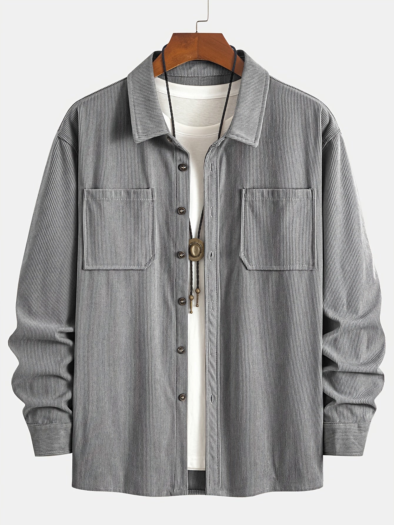 Leland | Button Front Workwear Overshirt