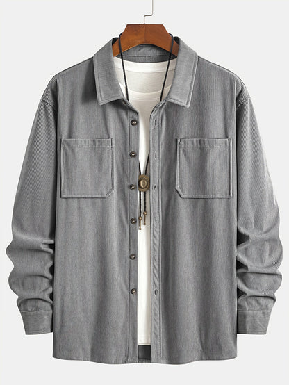 Leland | Button Front Workwear Overshirt