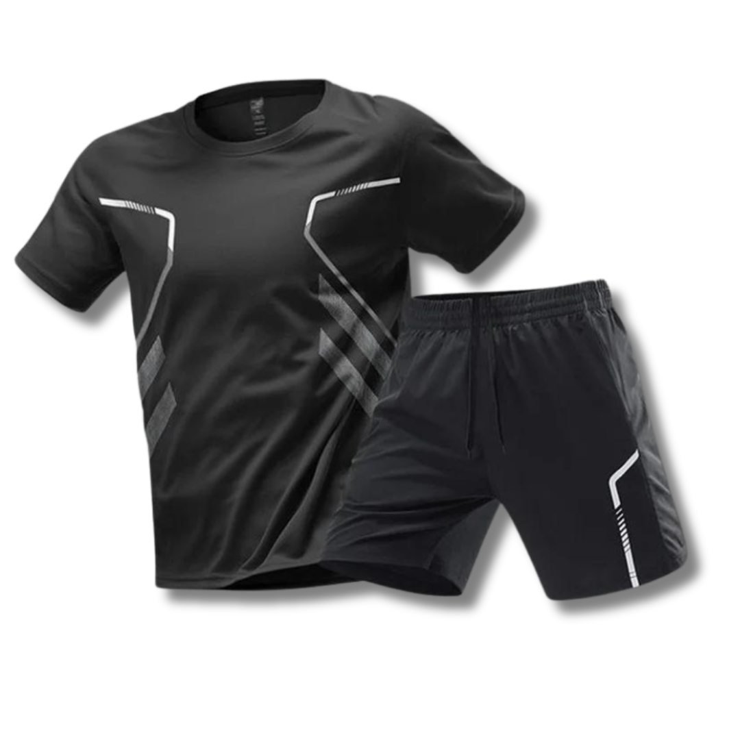 Niall | Lightweight Sports T Shirt And Shorts Set