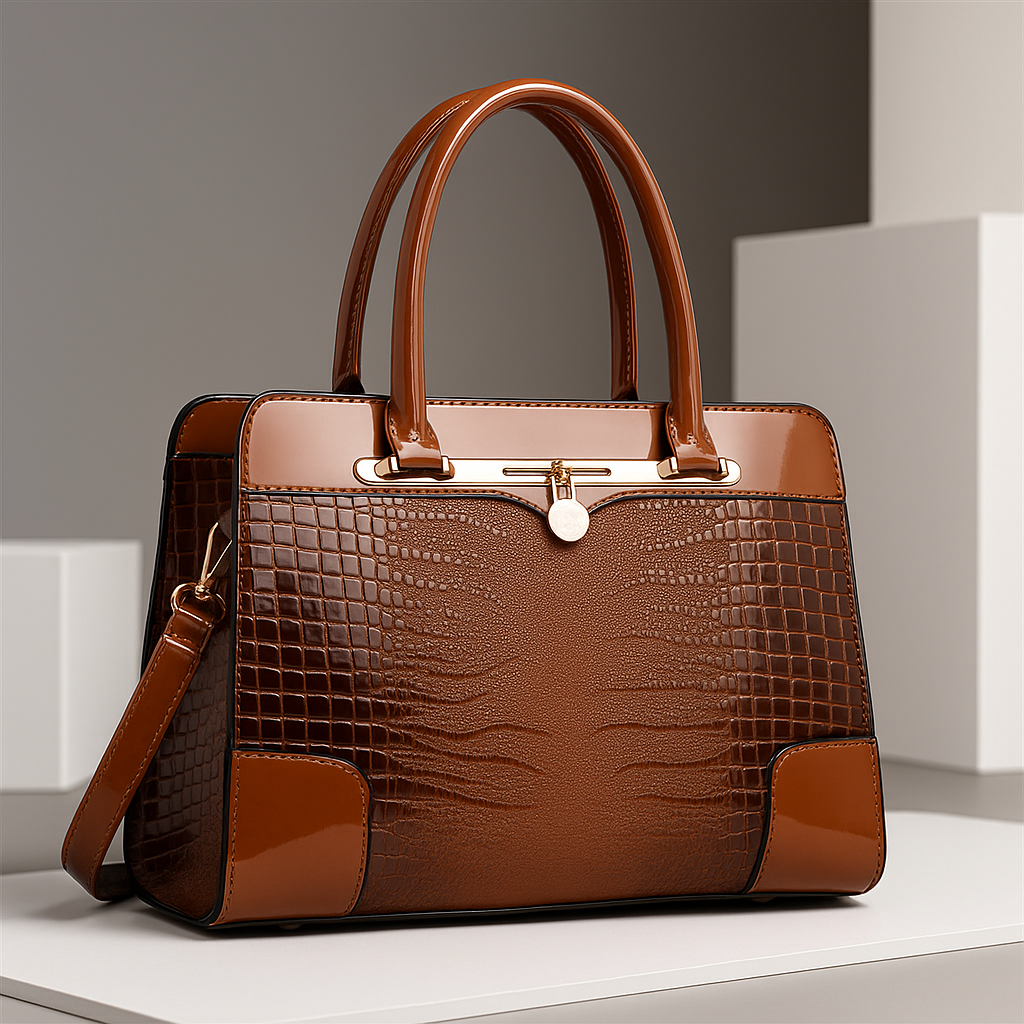 Zoravie | Luxe Textured Shoulder Handbag