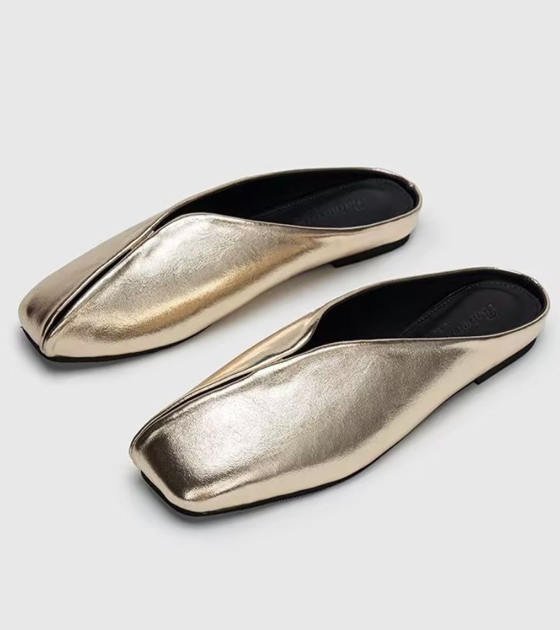 Virelle | Soft Touch Slip On Mule Flats