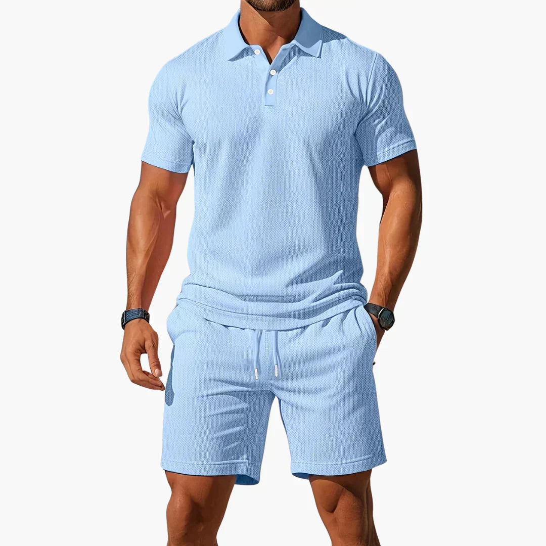 Landon | Relaxed Drawstring Two Piece Set
