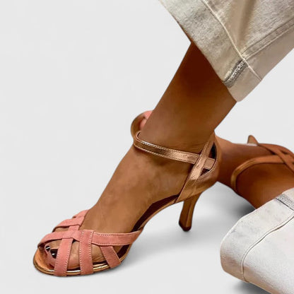 Apolline | Elegant Strappy Heel Sandals