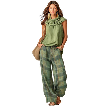 Eulora | Relaxed Fit Co Ord Trouser Set