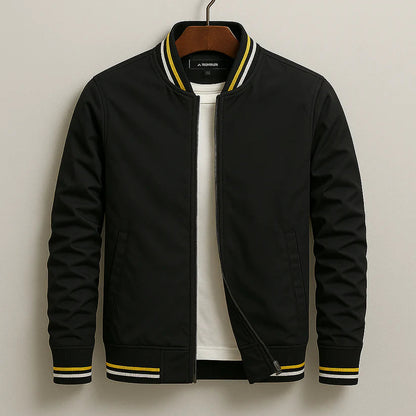 Westley | Ribbed Collar Casual Jacket