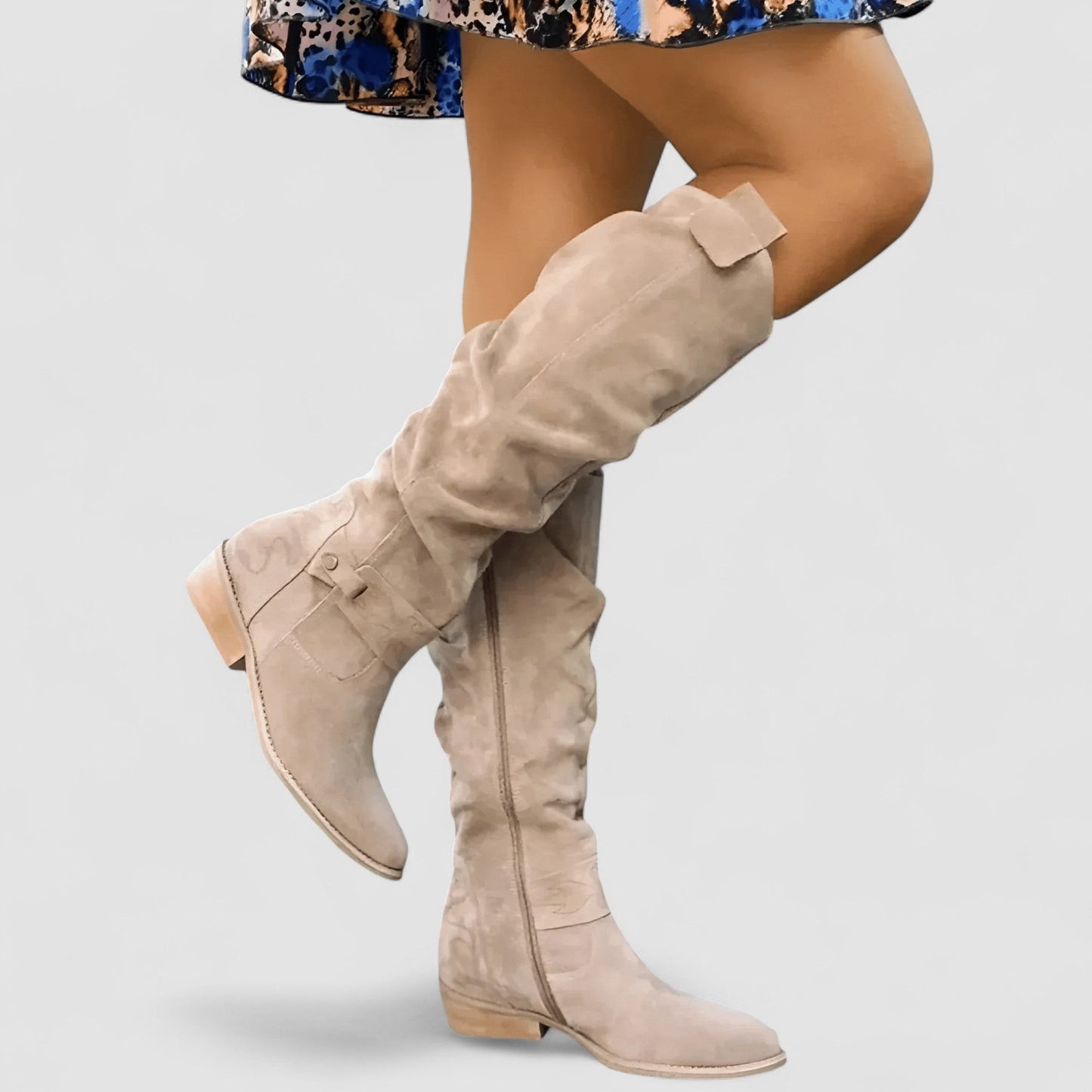 Saskia | Relaxed Slouchy Knee High Boots