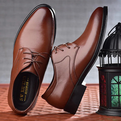 Solvaric | Sleek Lace Up Formal Shoes