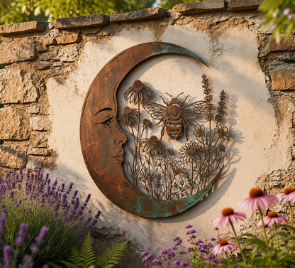 Roselith | Enchanted Garden Moon Wall Art