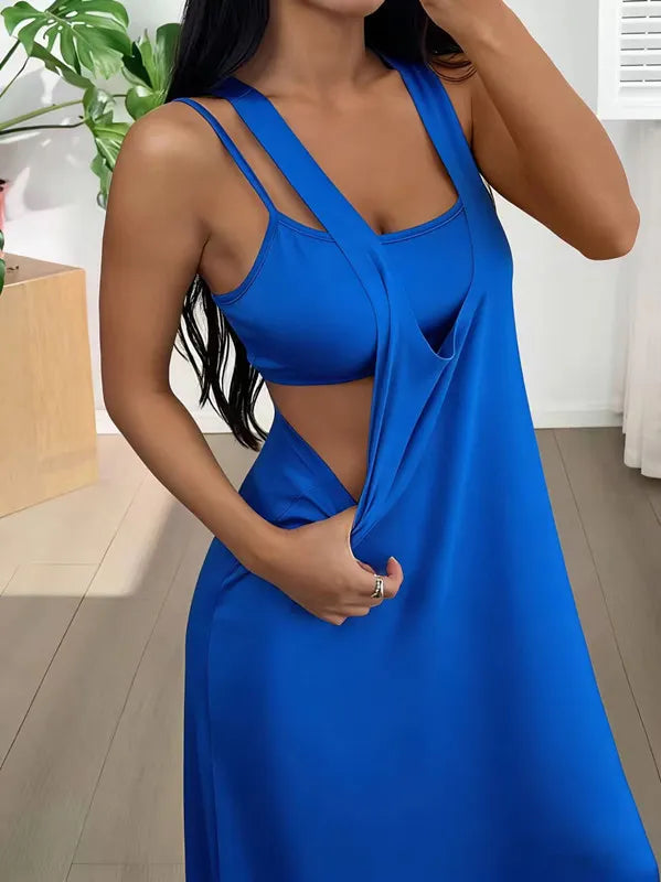 Fiorella | Soft Jersey Lounge Maxi Dress