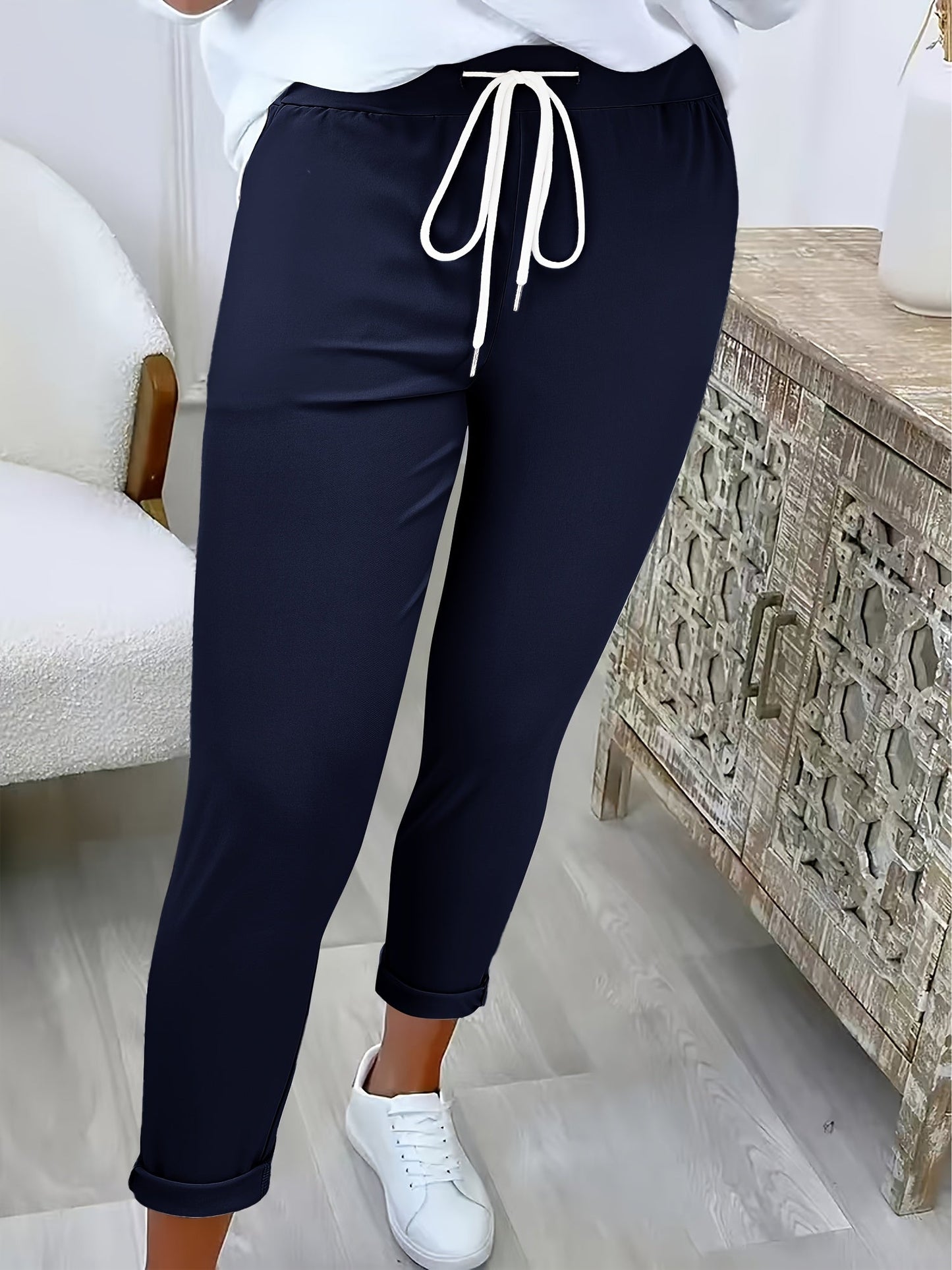 Wynter | Drawstring Comfort Jogger Trousers