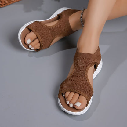 Averelle | Breathable Knit Walking Sandals