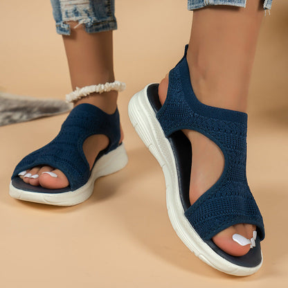 Averelle | Breathable Knit Walking Sandals